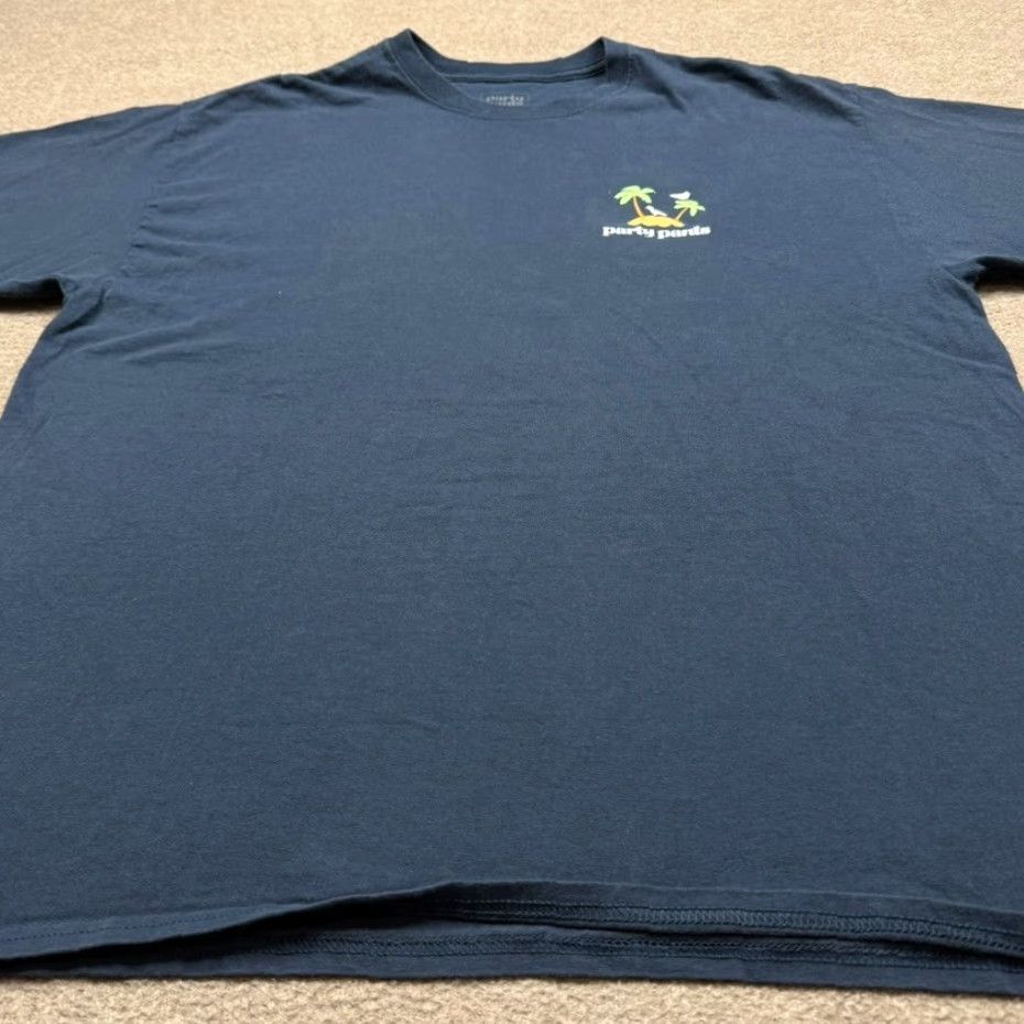 Vintage Vintage Party Pants Men's T-Shirt Size XL Short Sleeve Graphic Print Logo Blue Casual Size US XL / EU 56 / 4 - 2 Thumbnail