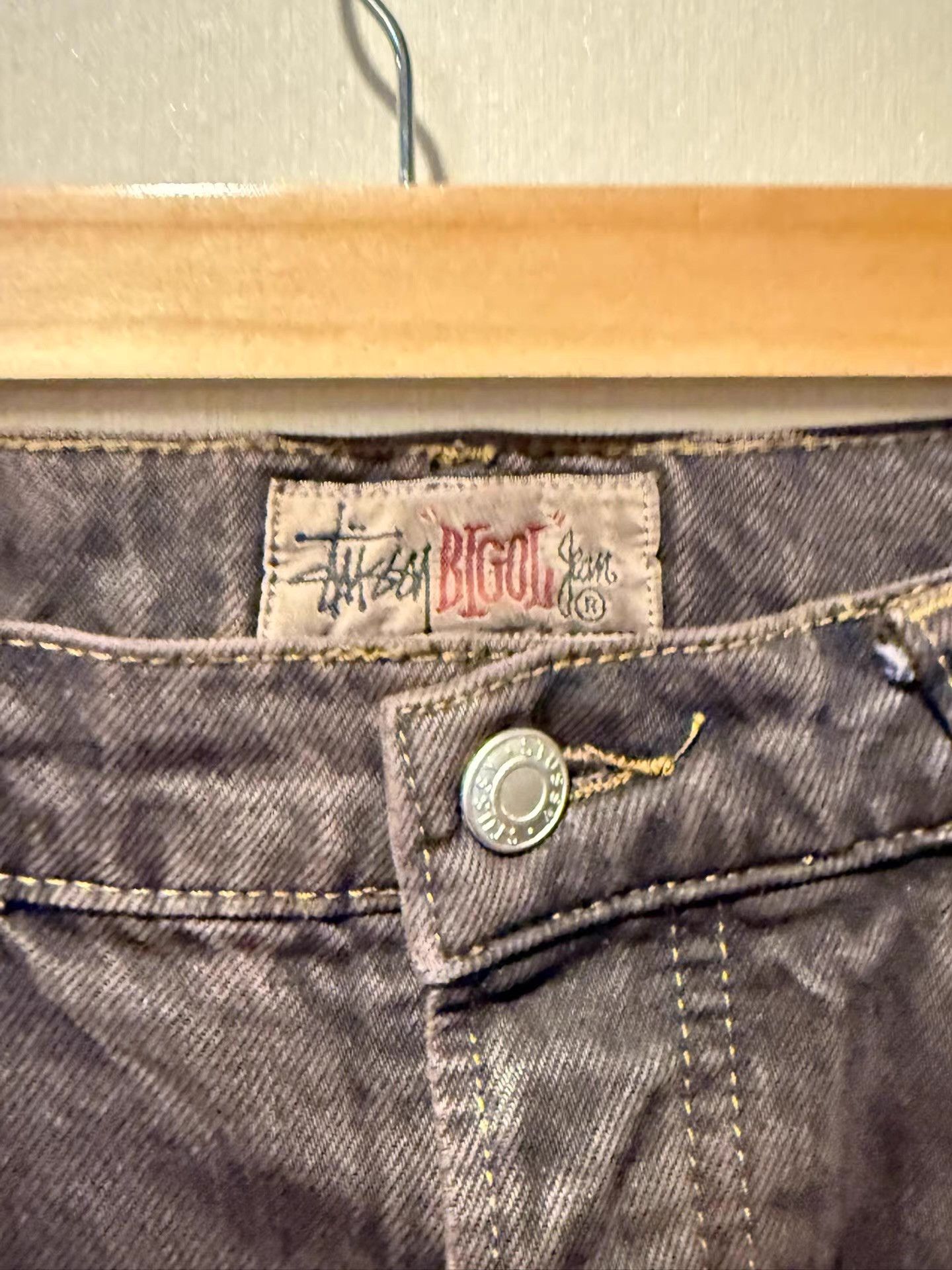 Stussy Stüssy FW23 Big Ol' Jean Overdyed Pocket Jeans。 Ｑ20 Size US 36 / EU 52 - 3 Thumbnail