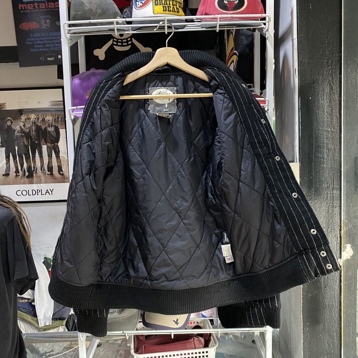 Stussy Stussy Wool Stripe Thermolite Plus Insulation Bomber Jackets Size US S / EU 44-46 / 1 - 3 Thumbnail