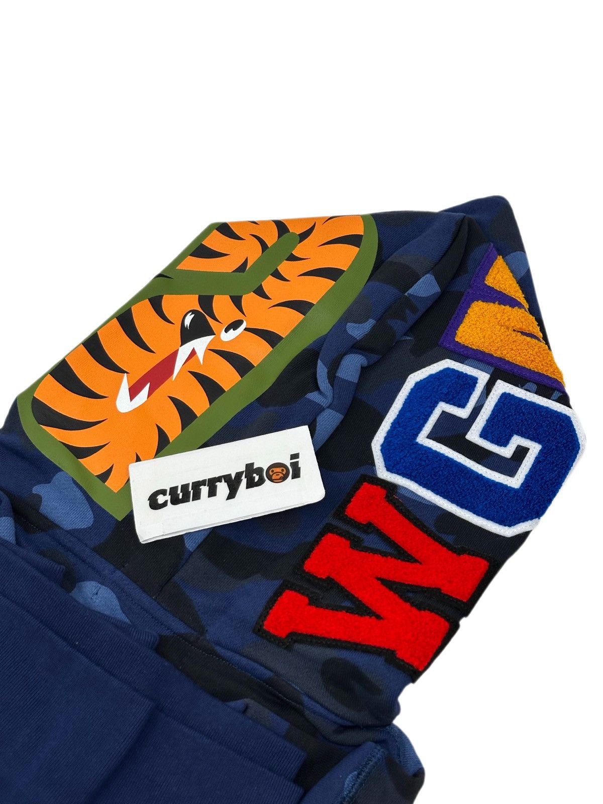 Bape BAPE Color Camo Shark Pullover Hoodie Navy Size US S / EU 44-46 / 1 - 5 Thumbnail