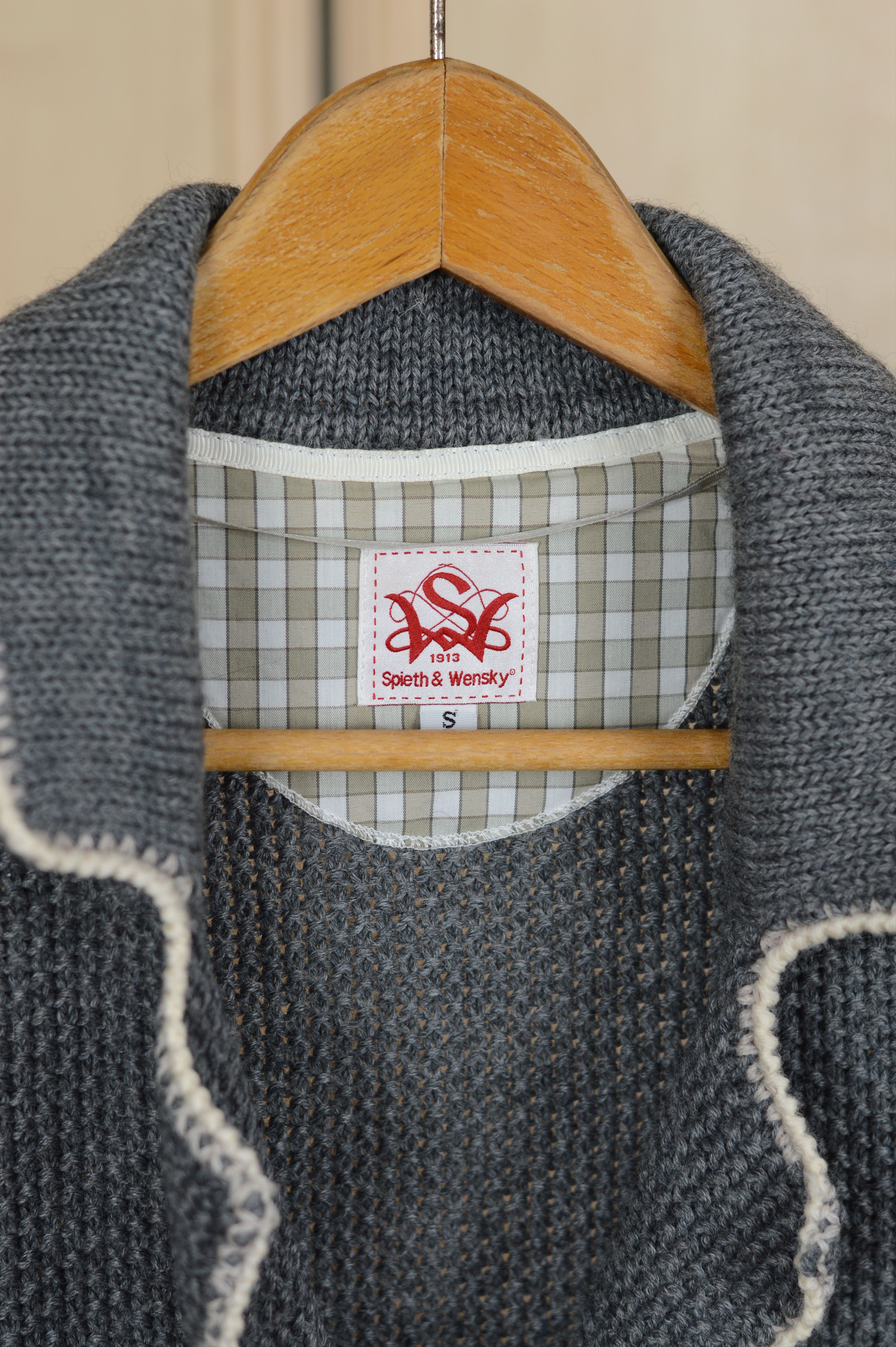Vintage Spieth Wensky Wool Cardigan Size S / US 4 / IT 40 - 4 Thumbnail