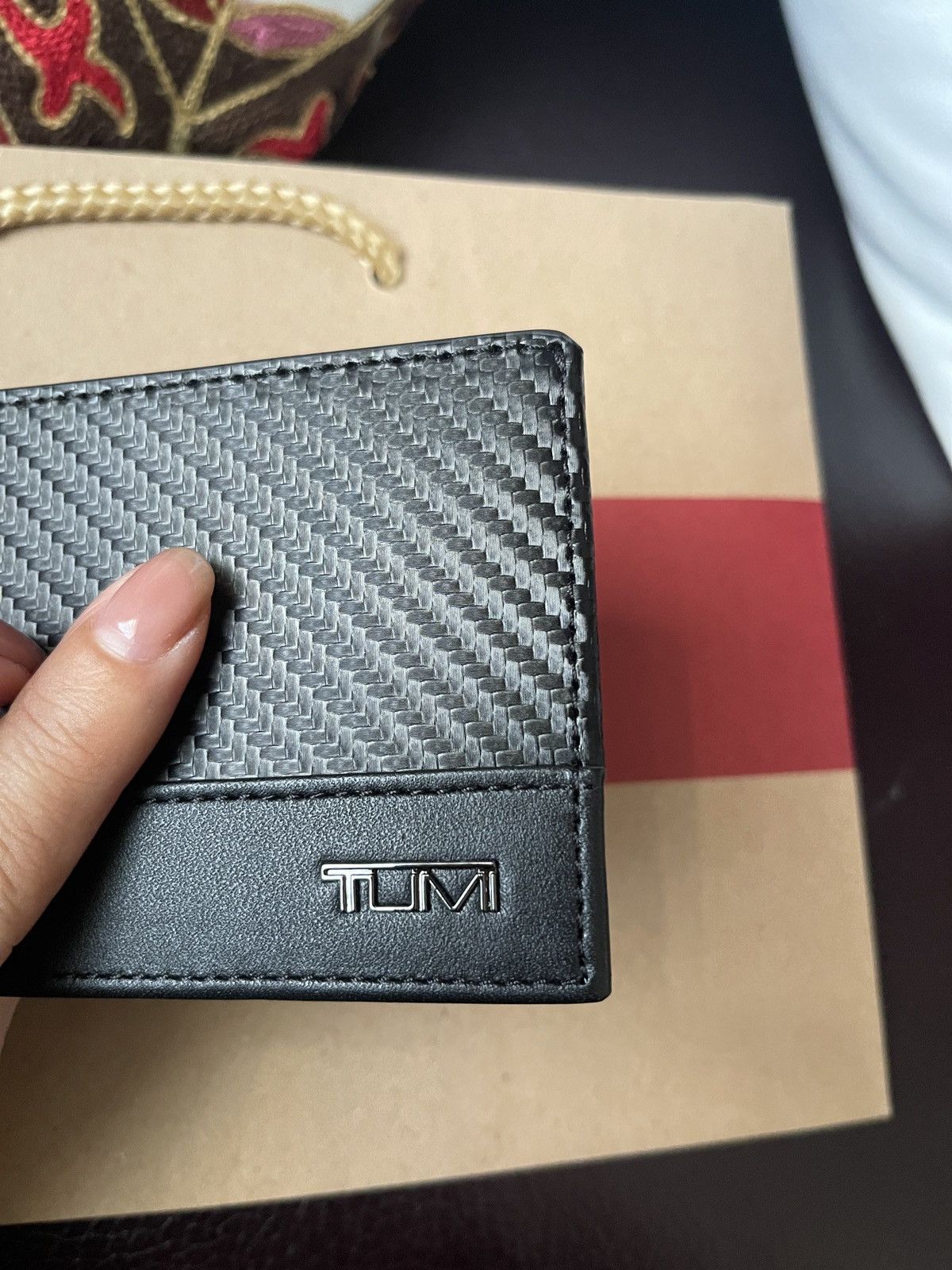 Tumi NWT TUMI horizon slg slim single billfold wallet leather Size ONE SIZE - 9 Thumbnail