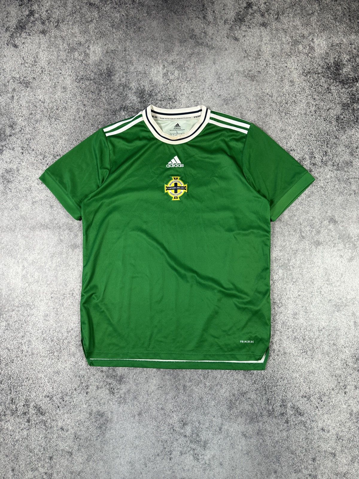 Adidas Adidas Northern Ireland Soccer Jersey Blokecore Rare Casual Size US L / EU 52-54 / 3 - 1 Thumbnail