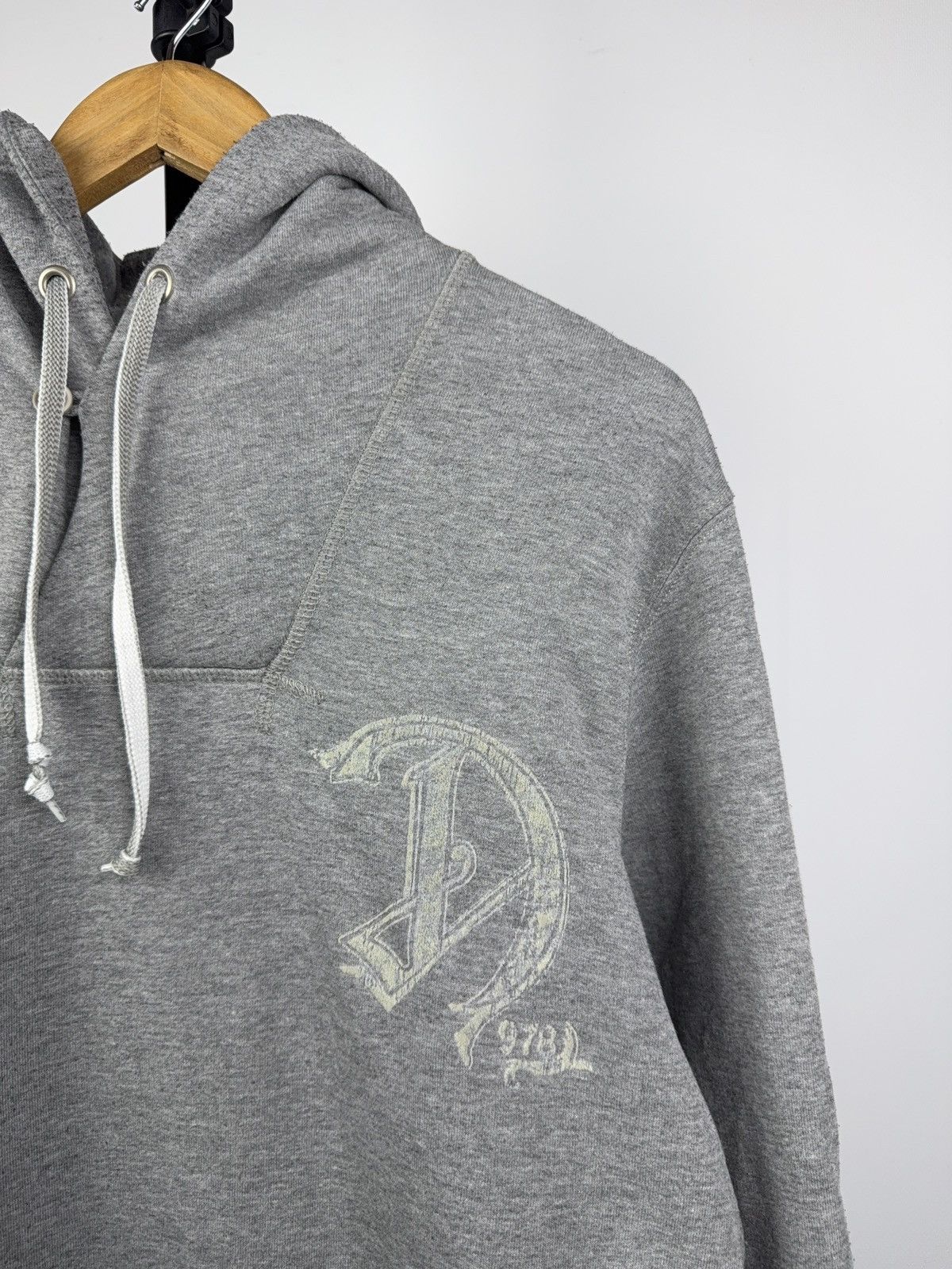 Diesel Luxury Vintage 00s Diesel Superior Division Hoodie XL 🩶 Size US XL / EU 56 / 4 - 3 Thumbnail