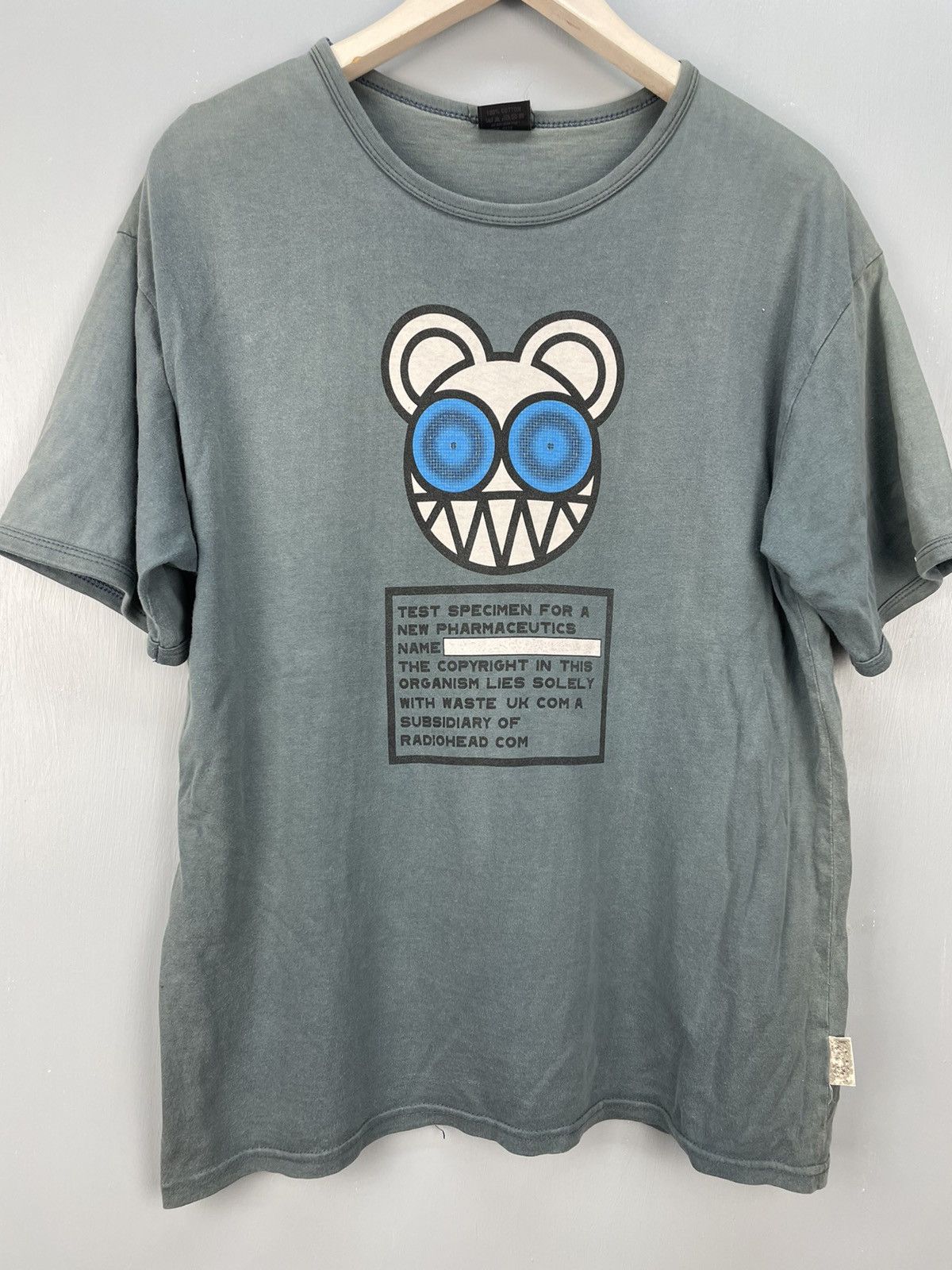 Band Tees Vintage 90s Radiohead britpop band promo t shirt Size US L / EU 52-54 / 3 - 3 Thumbnail