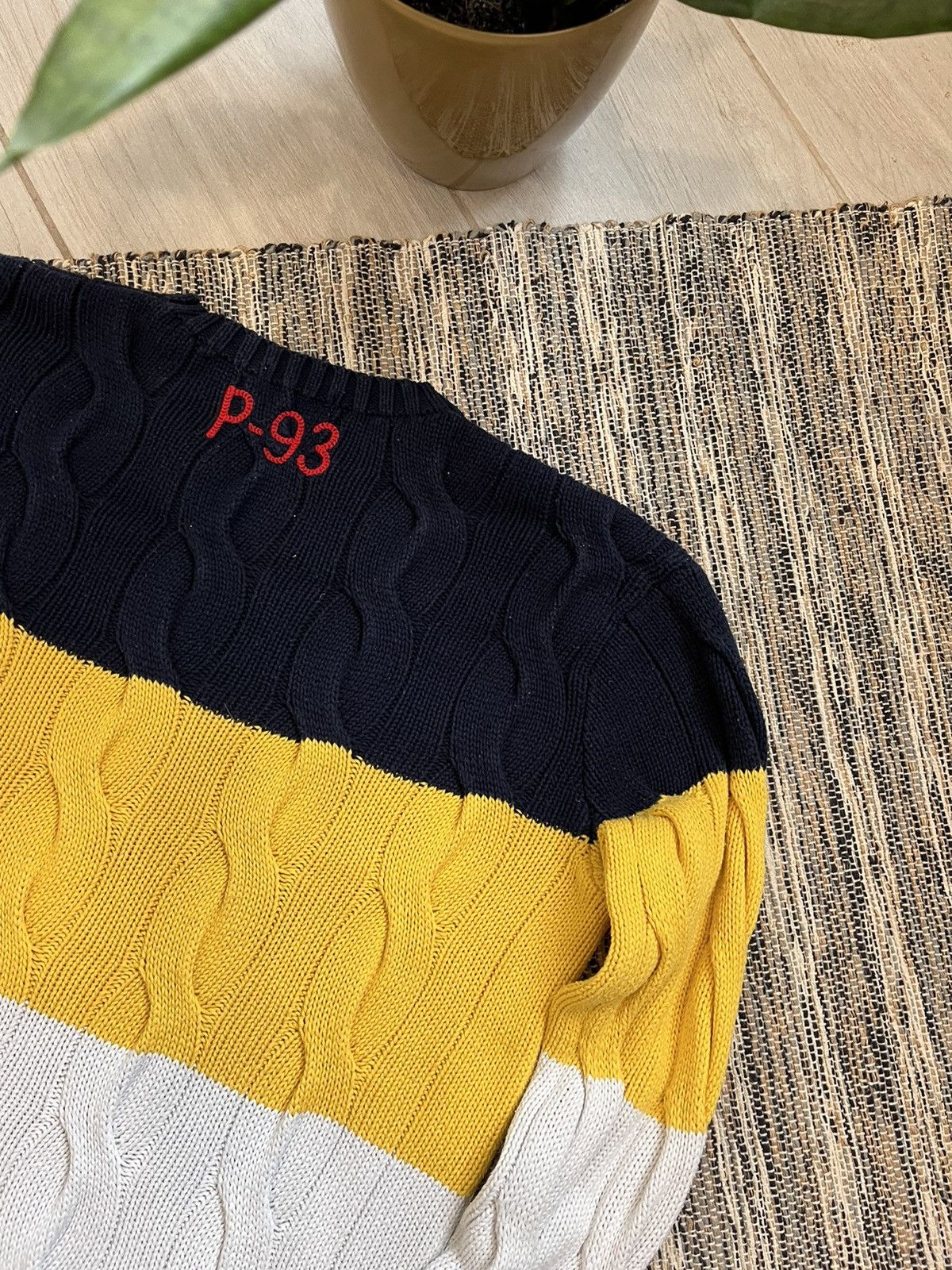 Polo Ralph Lauren × Vintage Polo Ralph Lauren Knit Cable Sweater RL-93 Size S / US 4 / IT 40 - 9 Thumbnail
