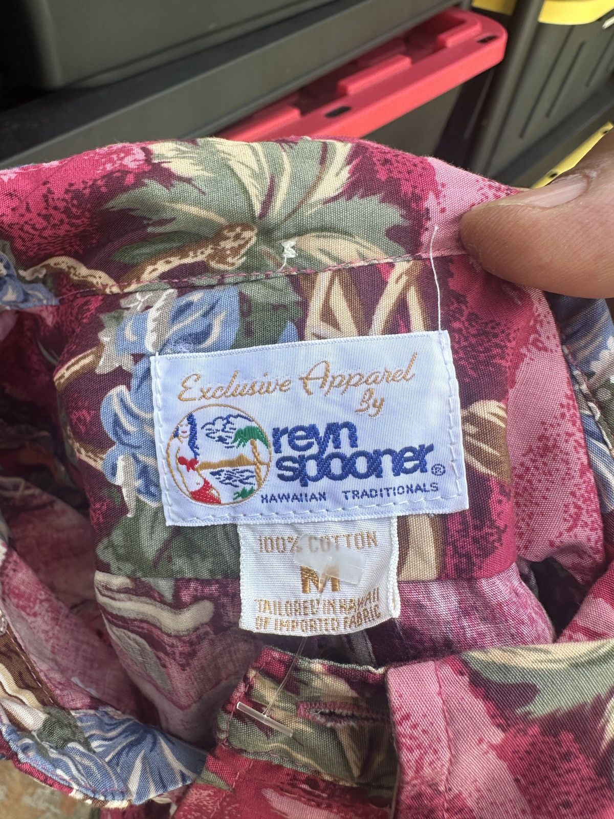 Reyn Spooner Rare Reyn Spooner Bank Of Hawaii Hawaiian Shirt Men's M Size US M / EU 48-50 / 2 - 4 Thumbnail