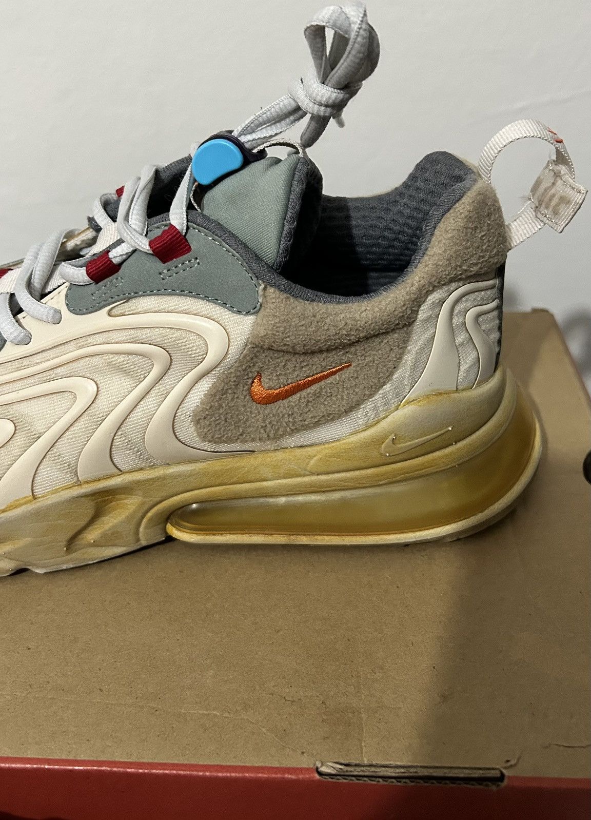 Nike × Travis Scott CT2864-200 Travis Scott Nike Air Max 270 Cactus Trails 8.5UK Size US 8.5 / EU 41-42 - 12 Thumbnail