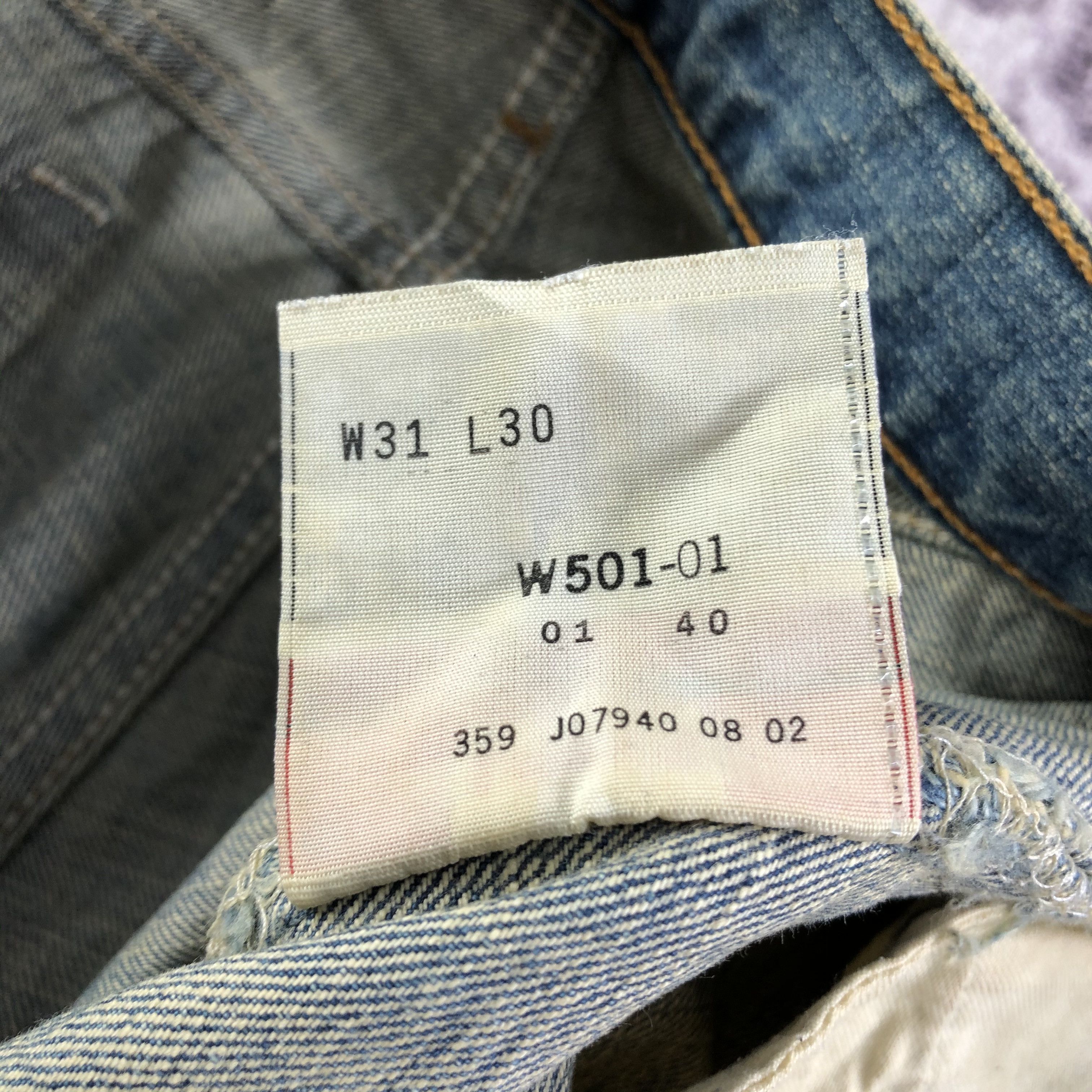 Levi's 90s Vintage Levis 501 Jeans-JM3279 Size US 31 - 11 Thumbnail