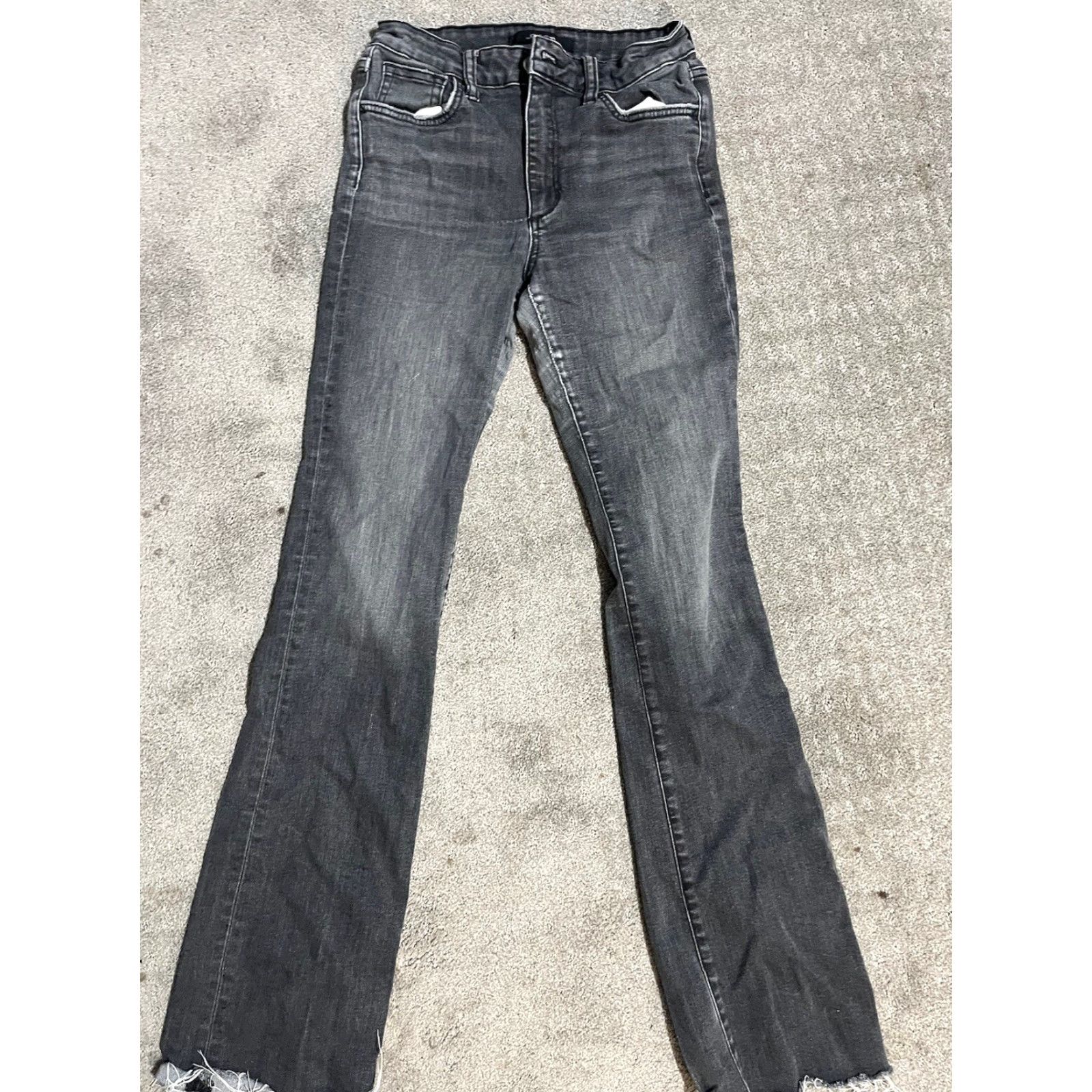 Vintage Joe's Jeans Women's Skinny Denim 27 Black Mid Rise Cotton Blend 5-Pocket Belt Loops Inseam 32 Vintage No Size 27" / US 4 / IT 40 - 4 Thumbnail