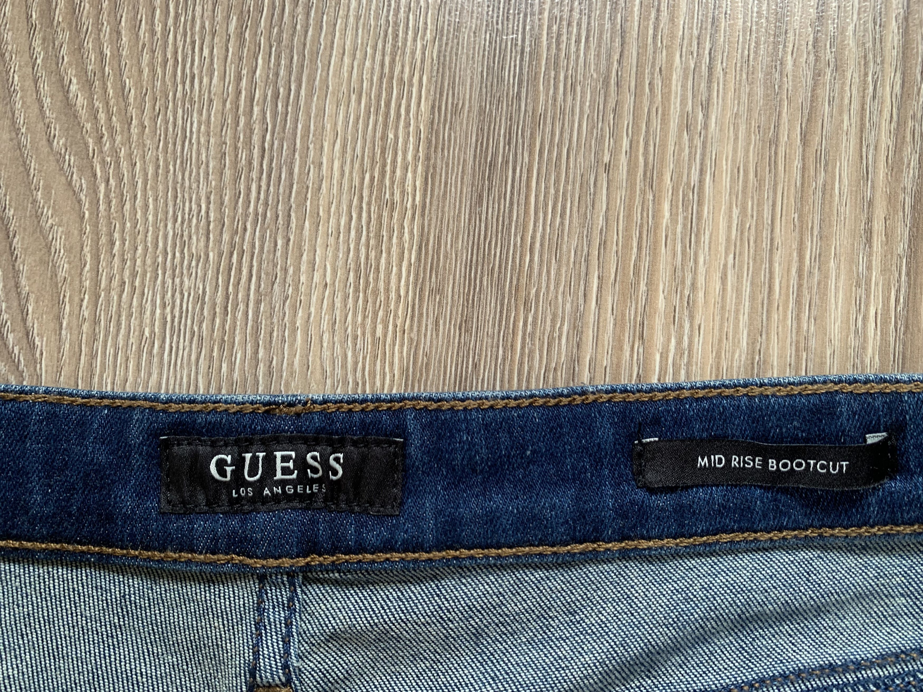 Guess Guess Women’s Mid Rise Bootcut Bell Bottom Stretch Jeans Size 32" / US 10 / IT 46 - 8 Thumbnail