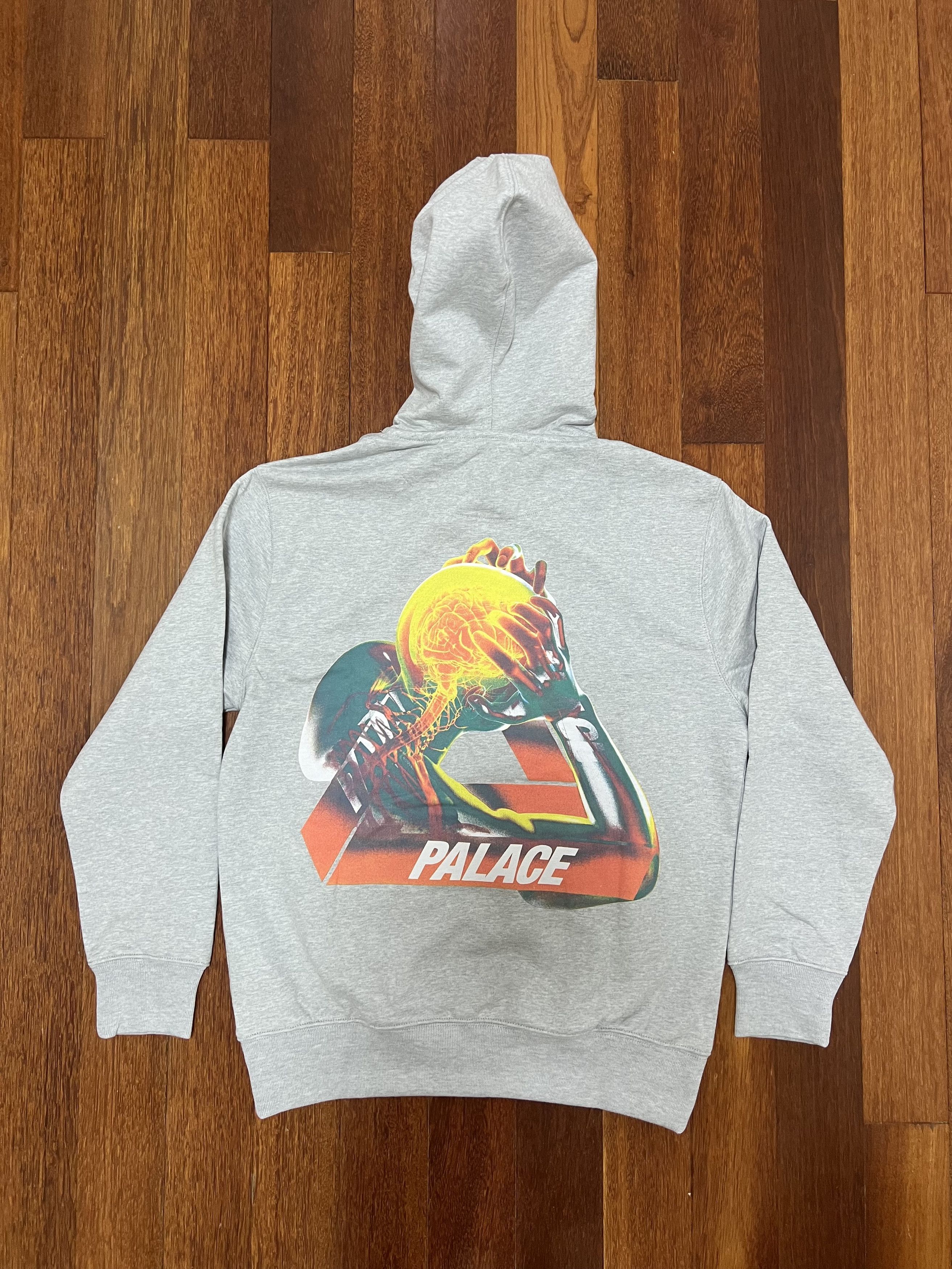 Palace 💚 2020 Palace Tri-Gaine Hoodie Grey Marl Large NEW Size US L / EU 52-54 / 3 - 3 Thumbnail