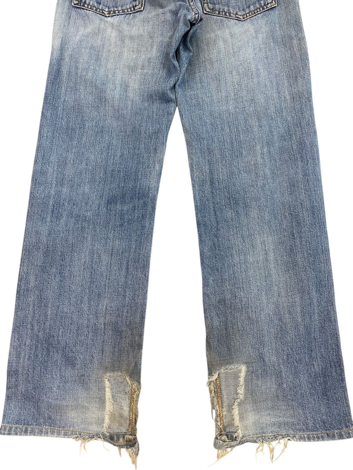 Japanese Brand Japanese Brand Whiskers Distressed Style Loose Jeans Size US 30 / EU 46 - 13 Thumbnail