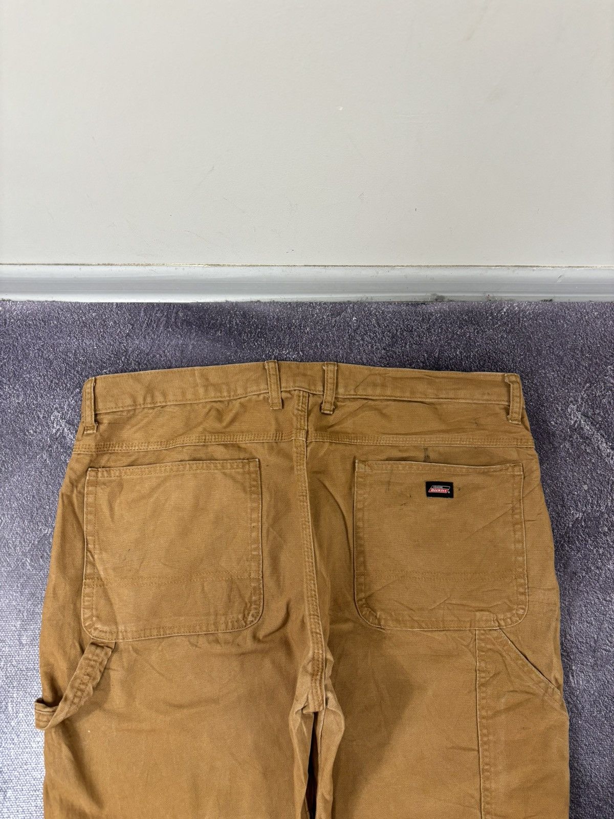 Dickies Vintage Dickies USA Orange Skate Hype Baggy Carpenter Pants Size US 38 / EU 54 - 6 Thumbnail