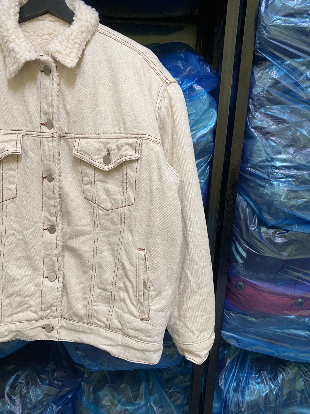 P.L.N. PLAN SHERPA LINING TRUCKER JACKET Size US M / EU 48-50 / 2 - 4 Thumbnail