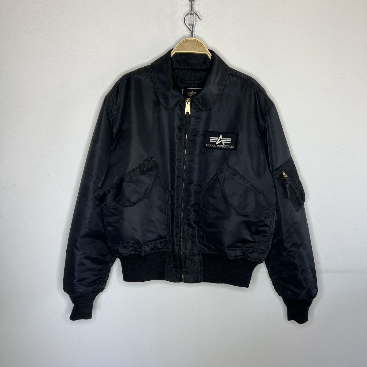 Alpha Industries × Vintage ALPHA INDUSTRIES VINTAGE CWU-45 BOMBER JAKCET Y2K Size US L / EU 52-54 / 3 - 1 Thumbnail