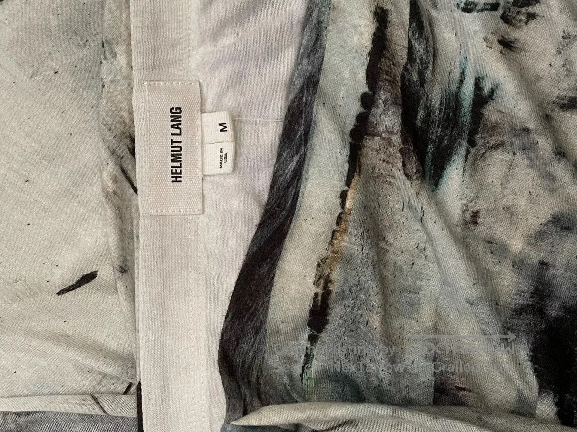 Helmut Lang Helmut Lang Ink Painting Midi Skirt. Size 33" - 5 Thumbnail