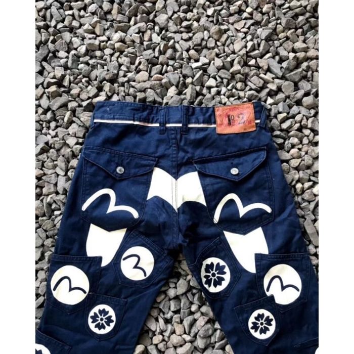 Vintage Evisu jeans multipocket rare🔥 | Grailed