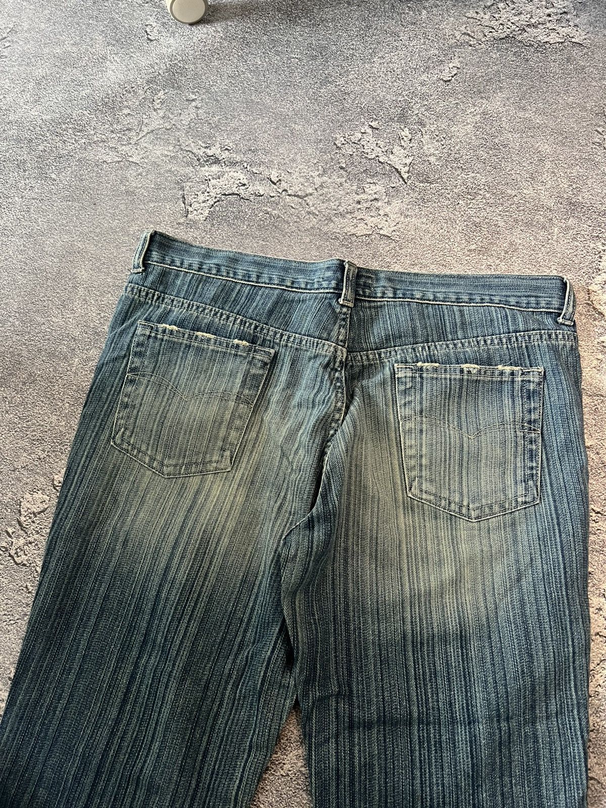 Flared Japanese Vintage Swag Jean — Archival Style 90s Levi
