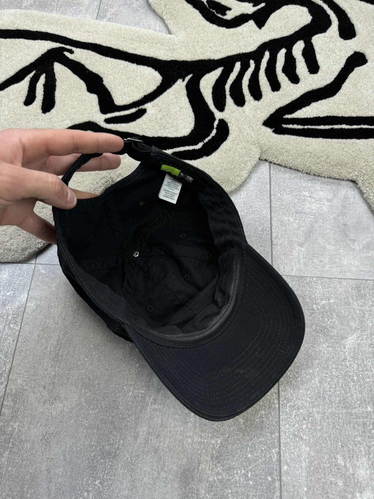 Nike × Vintage Mens Vintage Nike swoosh hats cap centre logo drill y2k Size ONE SIZE - 10 Thumbnail