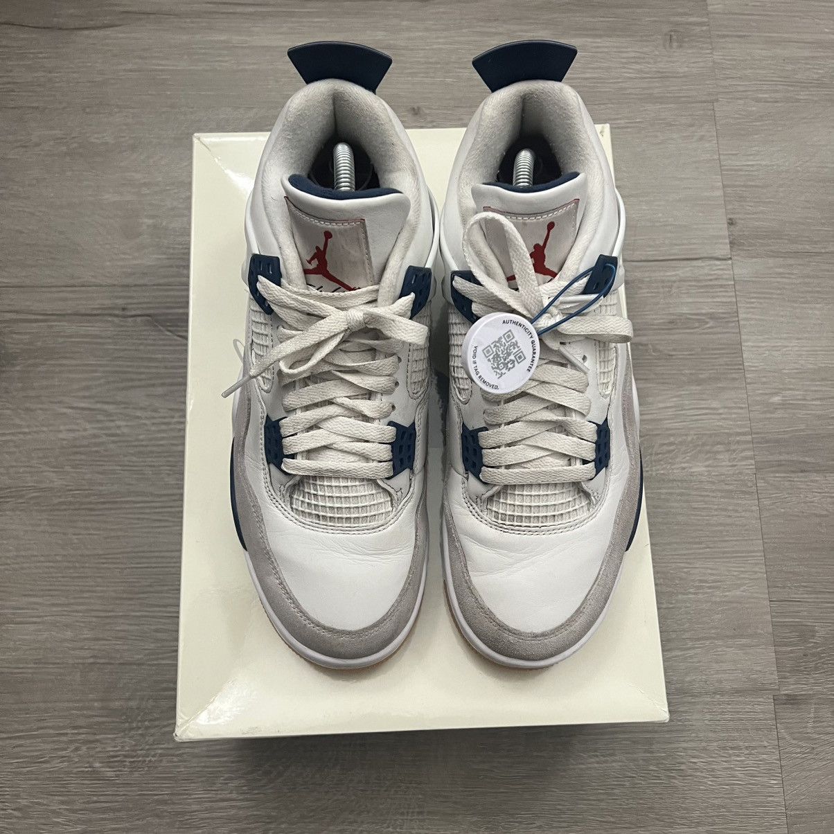 Jordan Brand Nike SB Air Jordan 4 Navy Size US 9.5 / EU 42-43 - 5 Thumbnail