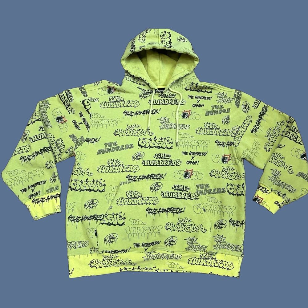 The Hundreds The Hundreds Bomb Pullover Hoodie Yellow XL Size US XL / EU 56 / 4 - 1 Thumbnail