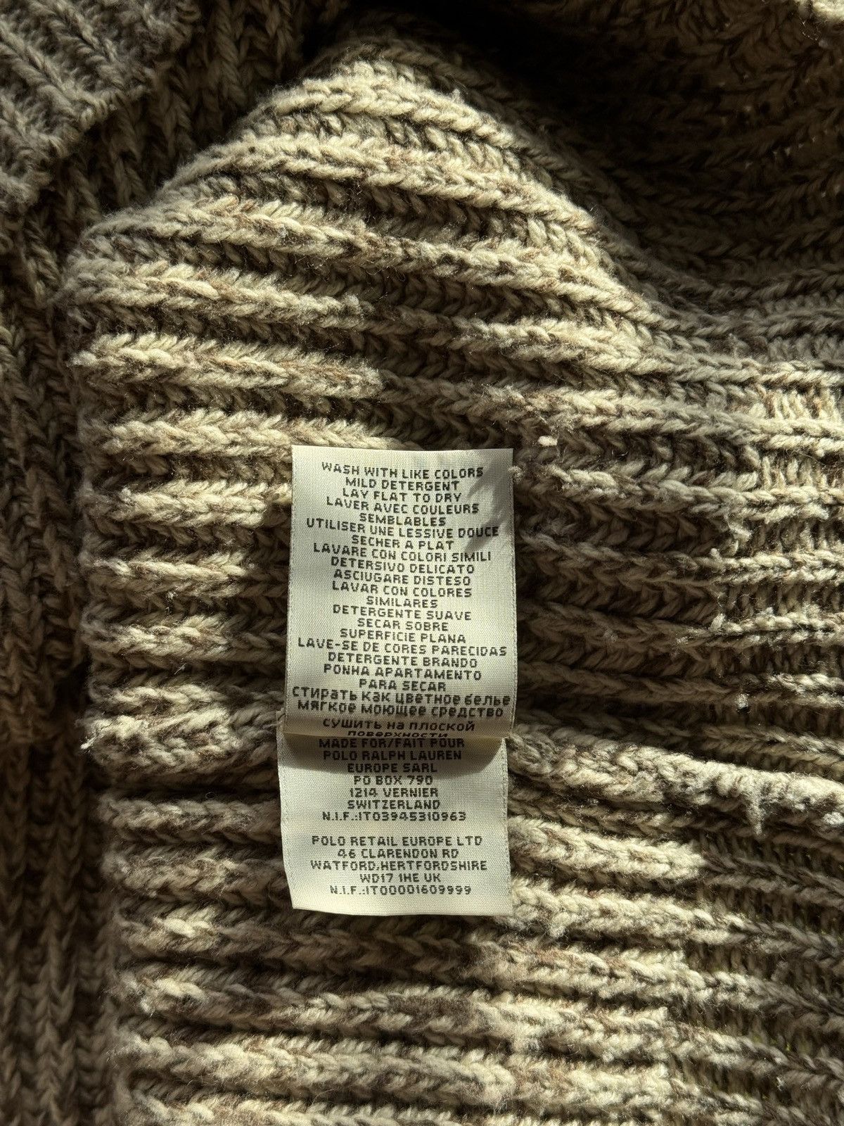 Ralph Lauren Ralph Lauren Denim & Supply wool blend ribbed sweater Size L / US 10 / IT 46 - 5 Thumbnail