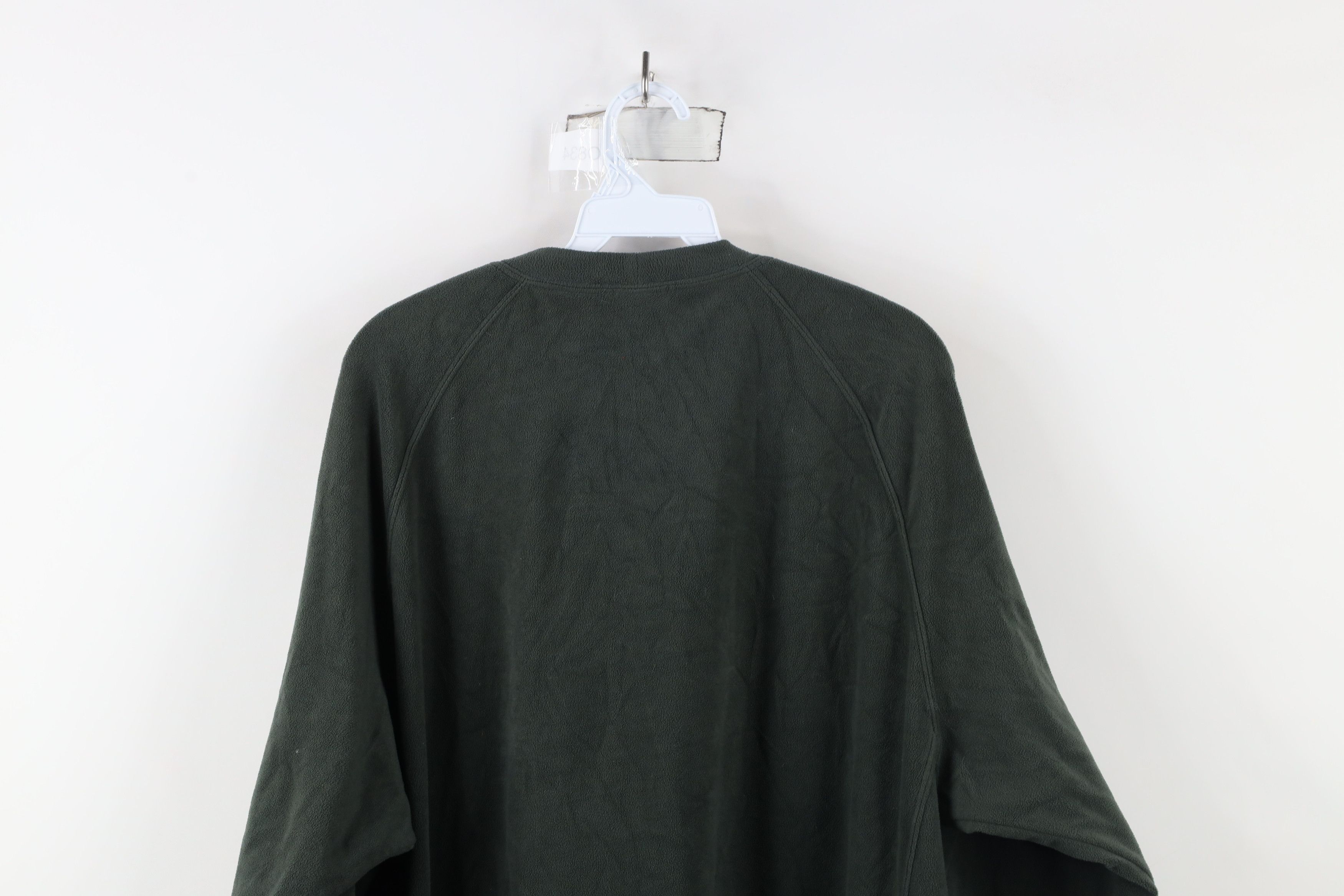 Columbia × Vintage Vintage Columbia Spell Out Fleece Crewneck Sweater Green Size US XXL / EU 58 / 5 - 8 Thumbnail