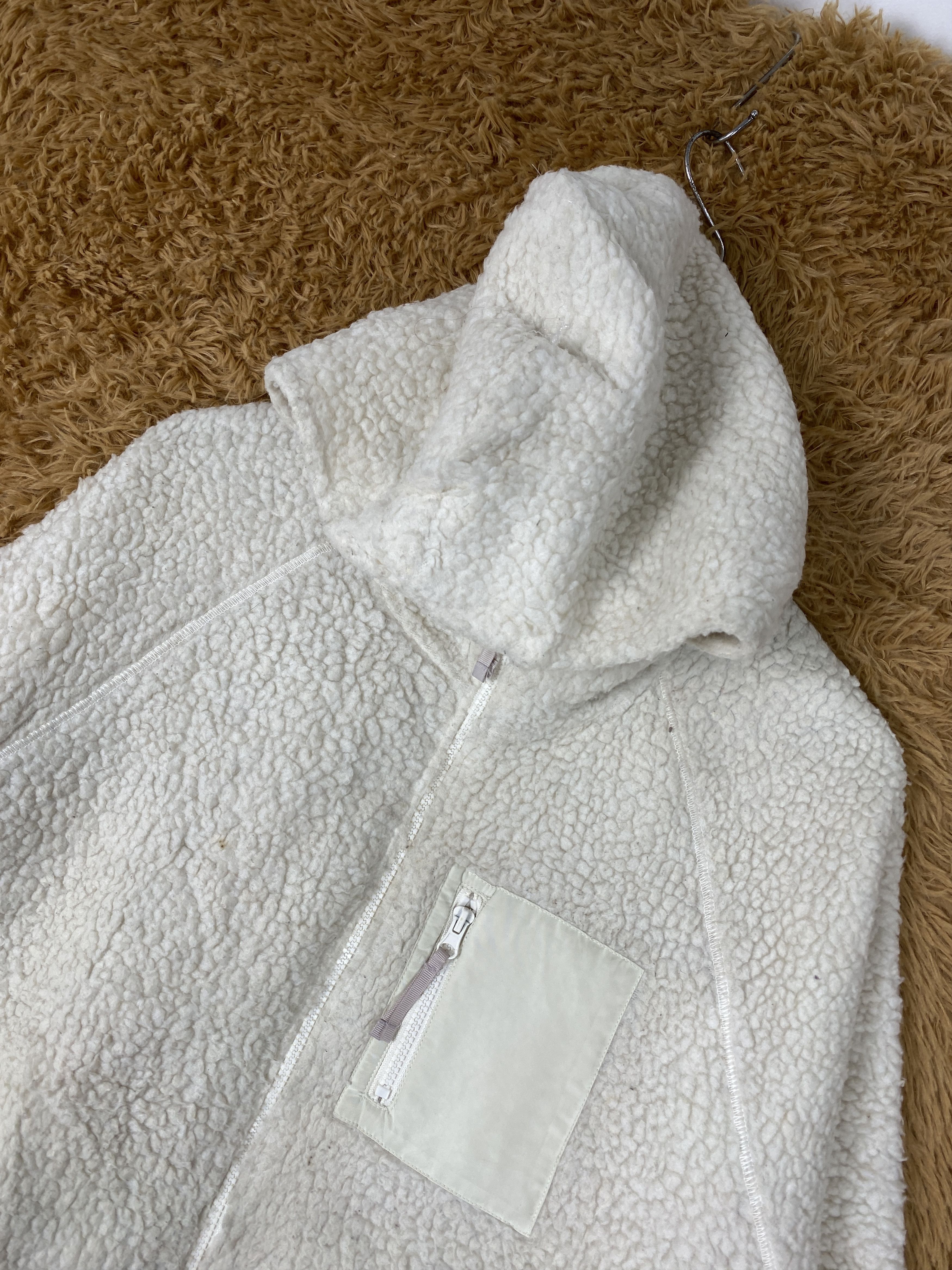Japanese Brand Vintage Ingni Hoodie Sherpa Jacket J2034 Size US M / EU 48-50 / 2 - 2 Thumbnail