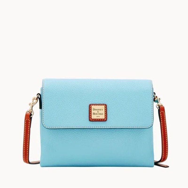 Dooney & Bourke Dooney & Bourke Pebble Grain Crossbody Caribbean Blue Size ONE SIZE - 1 Thumbnail