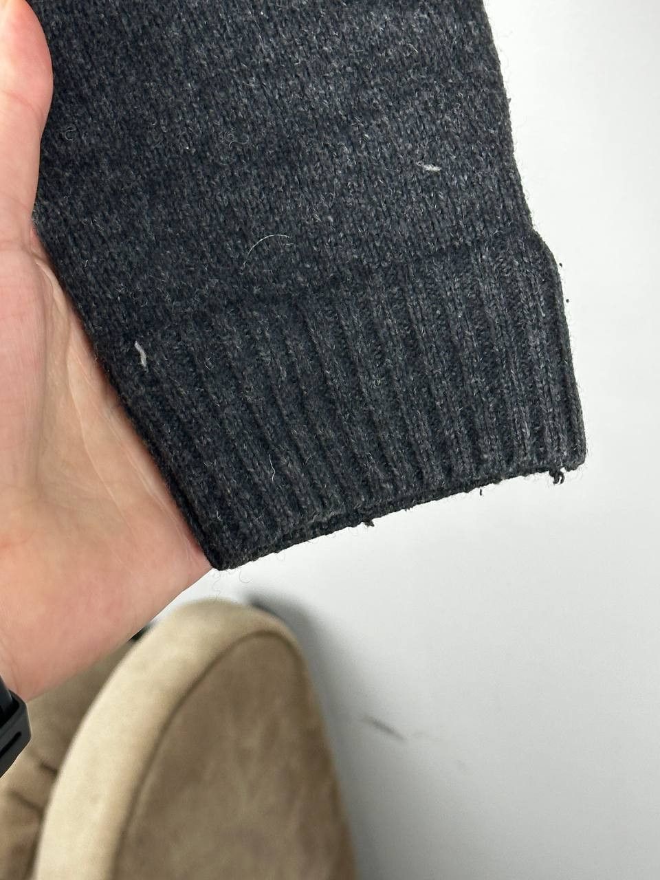 Paul & Shark Vintage Paul & Shark Grey Wool Knitted Sweater Size US M / EU 48-50 / 2 - 6 Thumbnail