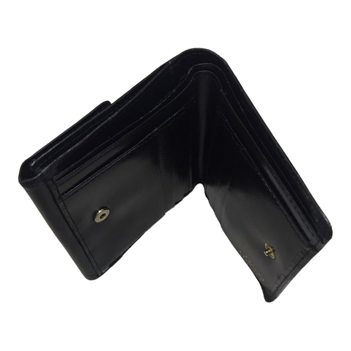 Versace Vintage Giani Versace Black Wallet Size ONE SIZE - 4 Thumbnail