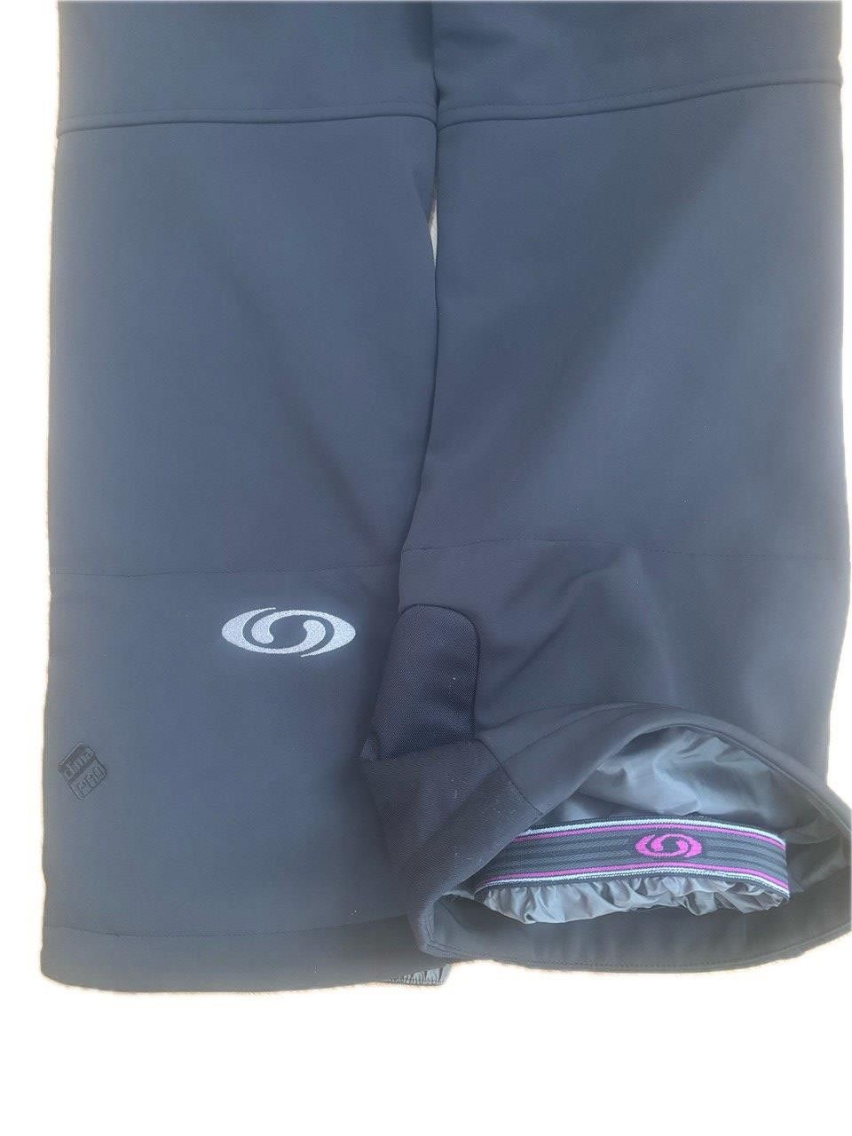 Salomon SALOMON Ski pants Black unisex Size 32" / US 10 / IT 46 - 5 Thumbnail