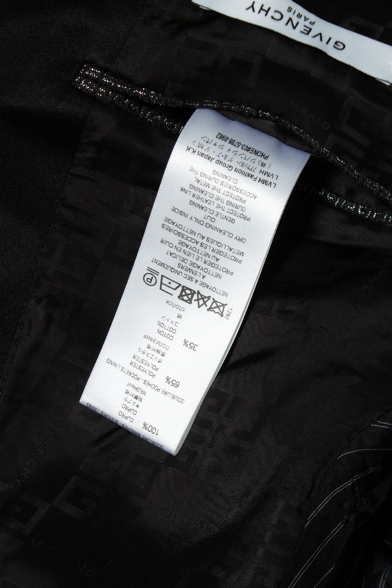 Givenchy Givenchy, Lurex jacquard logo blazer Size 52R - 11 Thumbnail