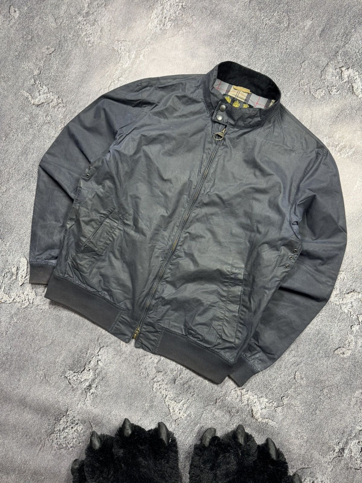 Barbour Lightweight Waxed Bomber