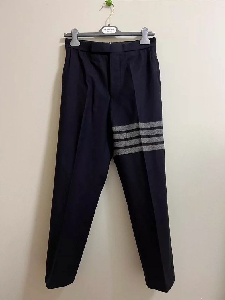 Thom Browne Thom Browne Striped Casual Pants - dmc Size US 30 / EU 46 - 1 Thumbnail