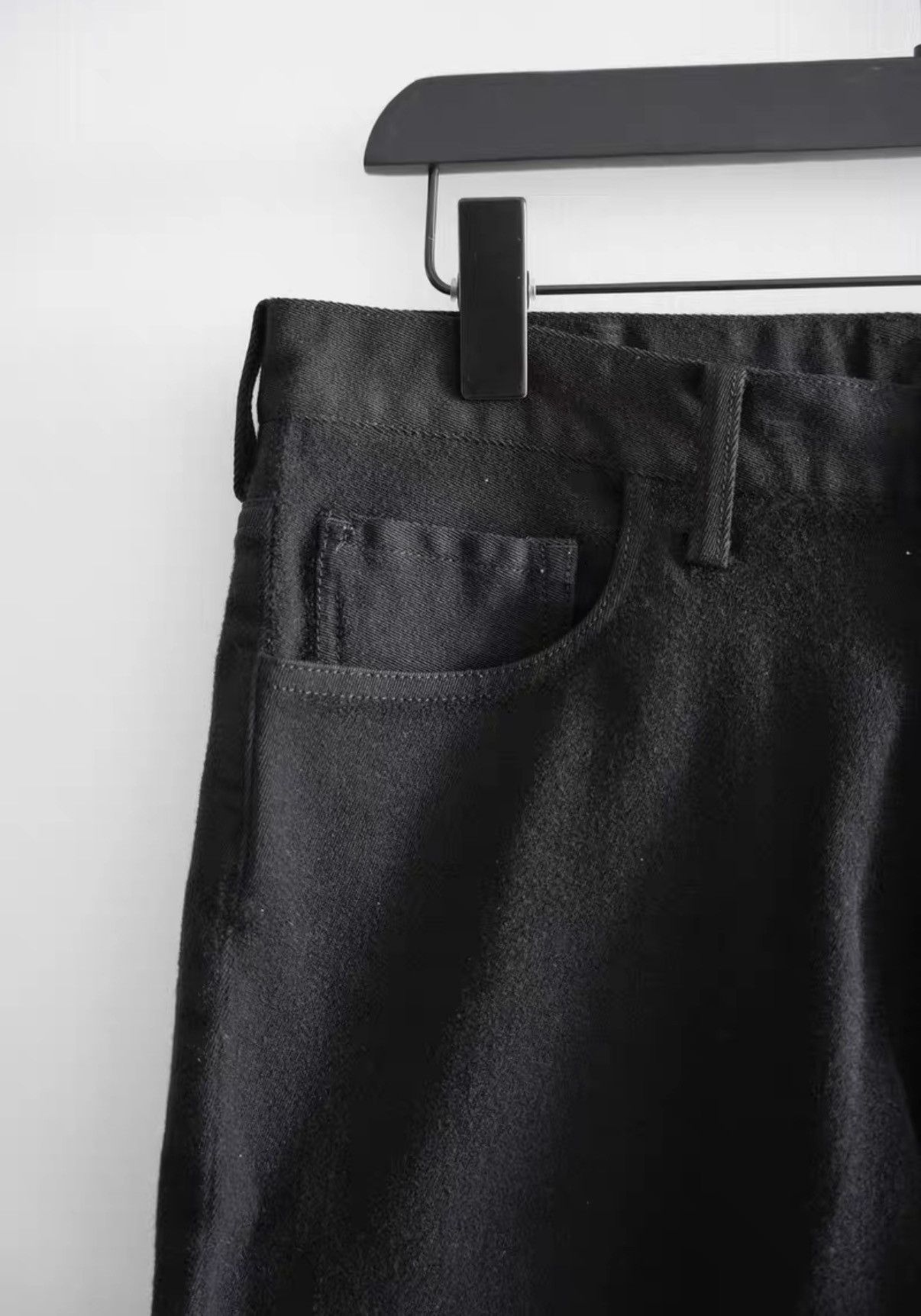 Yohji Yamamoto Yohji Yamamoto 04AW Wool Nylon Jeans K4 Size US 36 / EU 52 - 4 Thumbnail