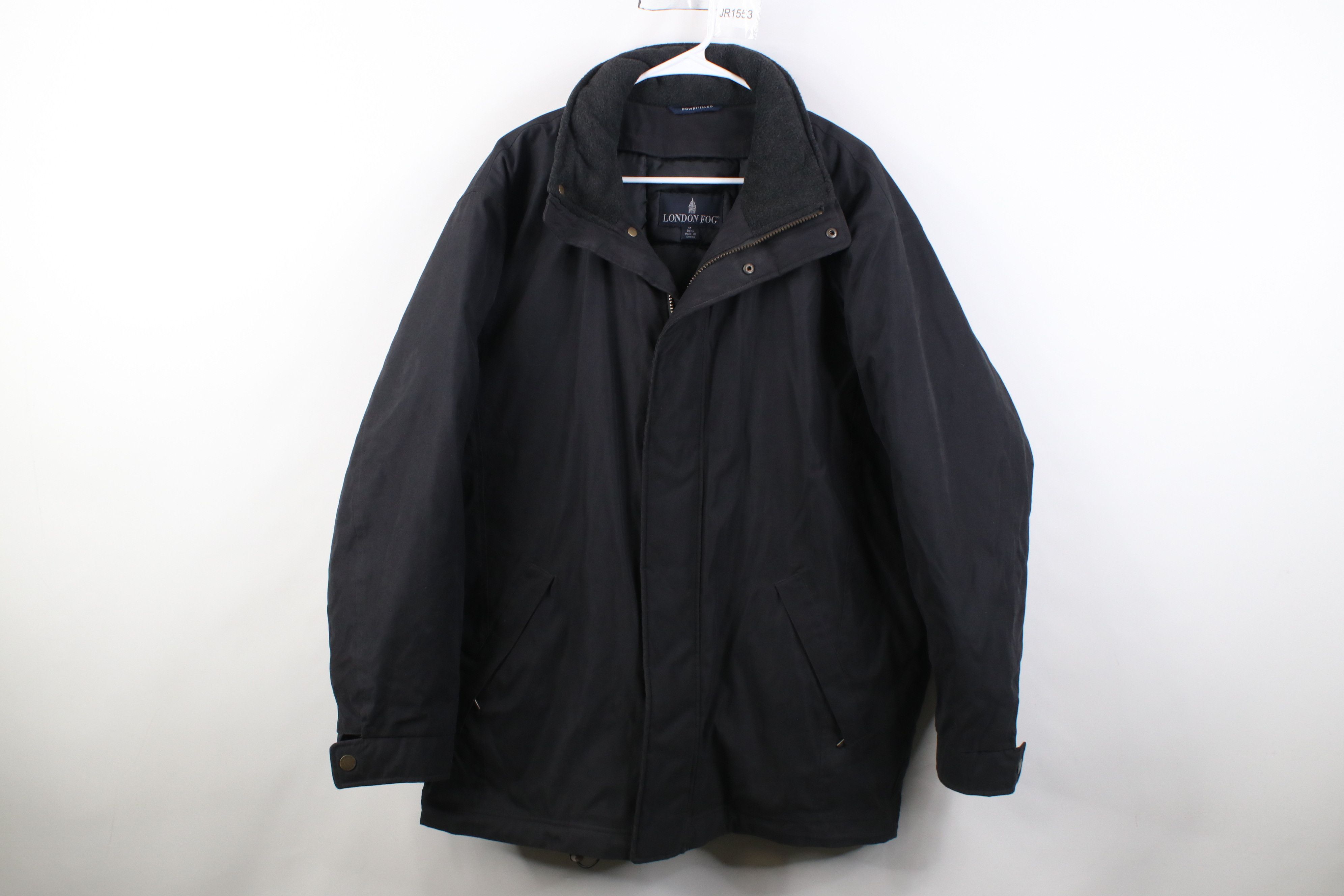 Vintage Vintage 90s Streetwear Filled Microfiber Puffer Jacket Black Size US M / EU 48-50 / 2 - 1 Thumbnail