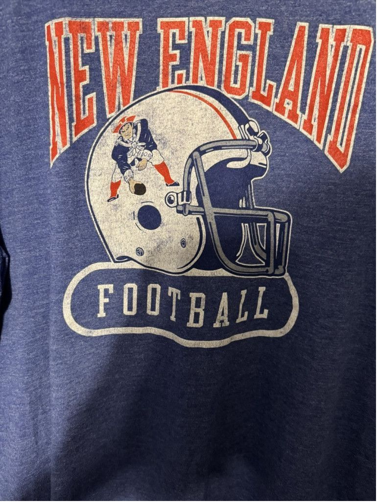Majestic New England Patriots Majestic T-Shirt Men's Size XL Blue Size US XL / EU 56 / 4 - 5 Thumbnail