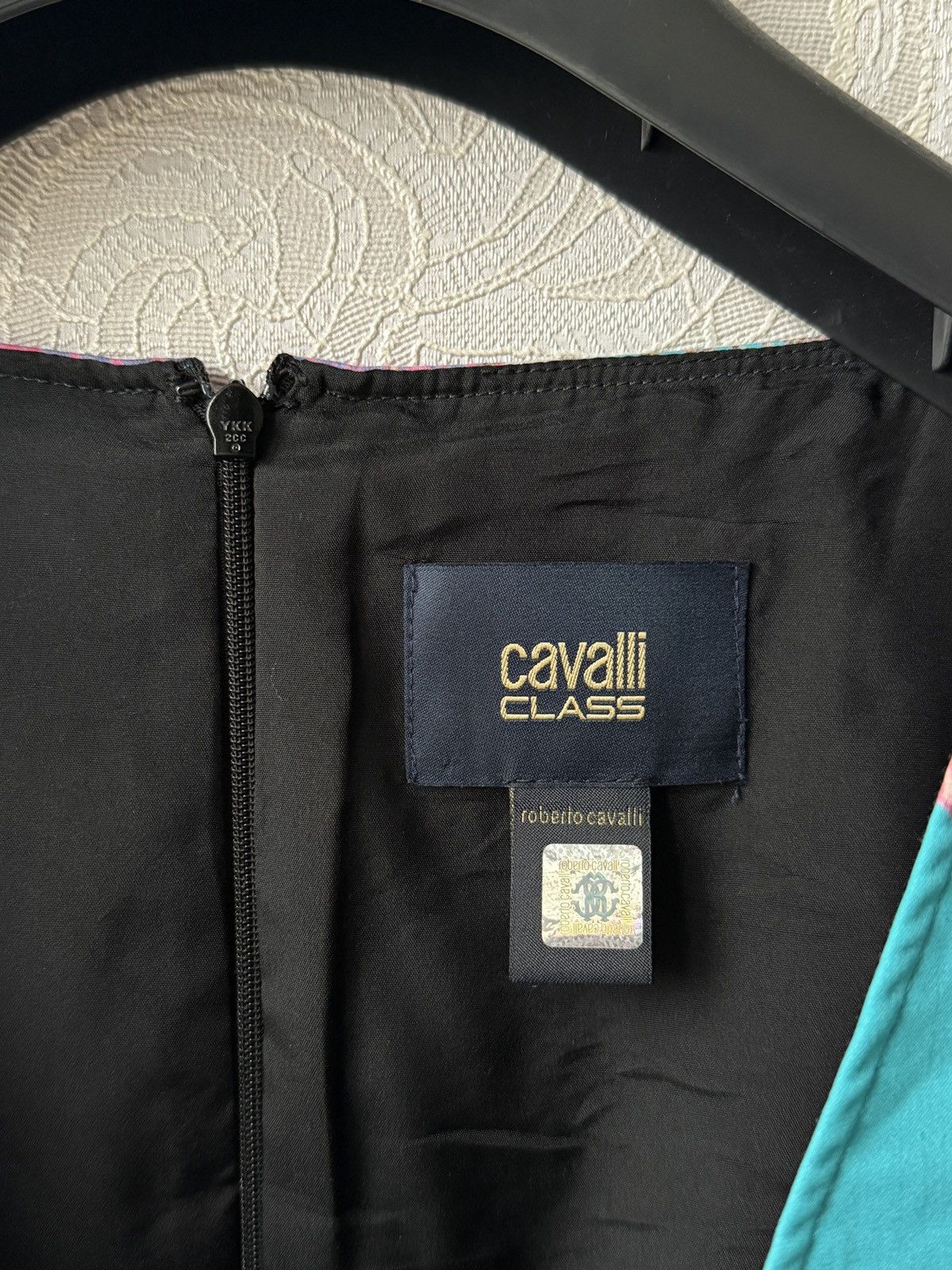 Cavalli Class Class Cavali Mid Lenght Multicolor Dress Womens IT 46 US 10 Size L / US 10 / IT 46 - 11 Thumbnail