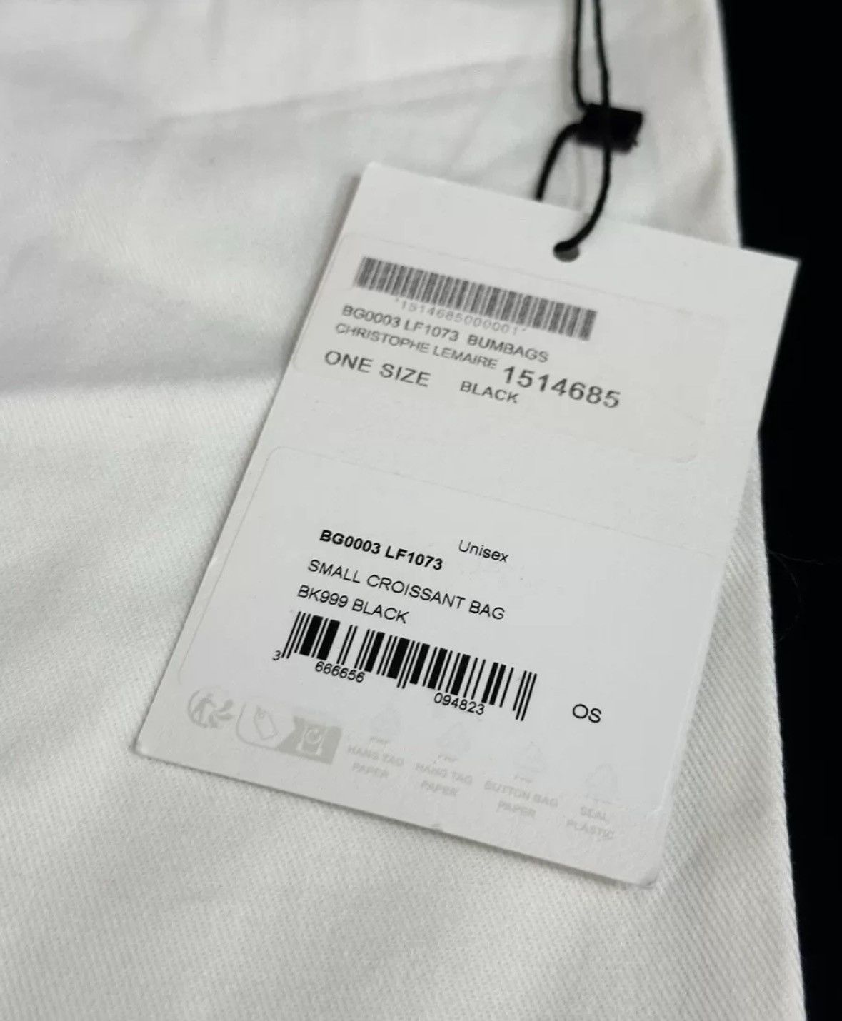 Lemaire LEMAIRE brand new small coated croissant backpack Size ONE SIZE - 9 Thumbnail