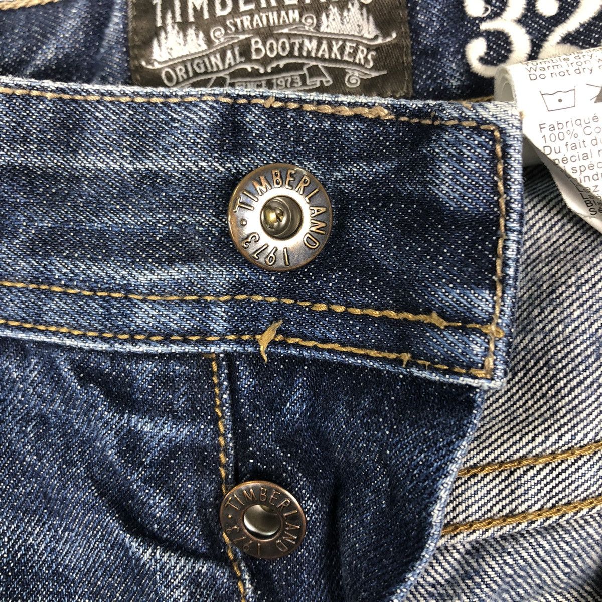 Japanese Brand 🔥Vintage Denim Jeans Red Line Timberland Size US 32 / EU 48 - 16 Thumbnail