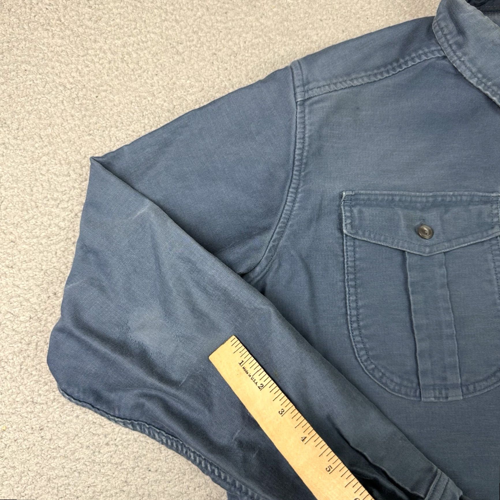 Patagonia Patagonia Shirt Mens L Blue Organic Cotton Flannel Button Up Pockets Casual Distressed Vintage: No (adjusted within constraints) Size US L / EU 52-54 / 3 - 7 Thumbnail