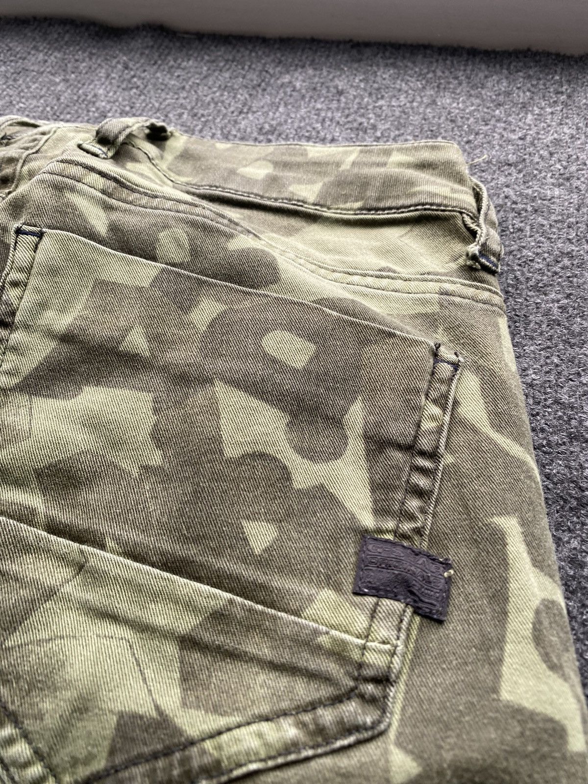 G-Star 🔥Opium Punk G Star Camo Cargo pants women 27 size rare Size 27" / US 4 / IT 40 - 14 Thumbnail