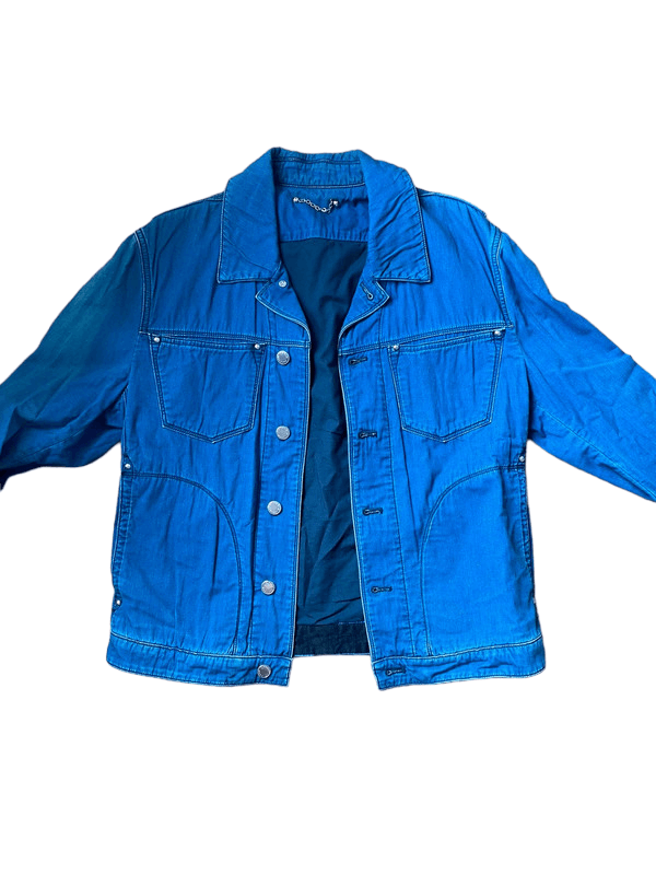 Louis Vuitton blue Cotton Classic Denim Jacket