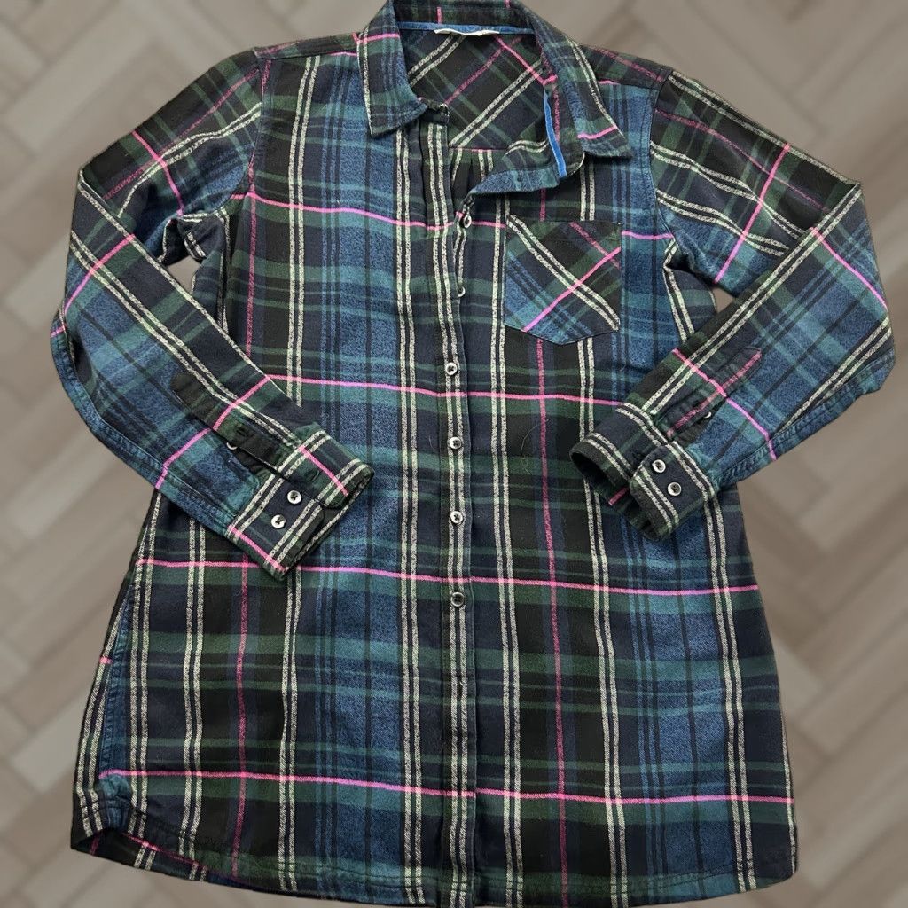 Mountain Khakis Mountain Khakis Long Sleeve Plaid Flannel Button-Up Shirt Women's L Multicolor Size L / US 10 / IT 46 - 1 Thumbnail