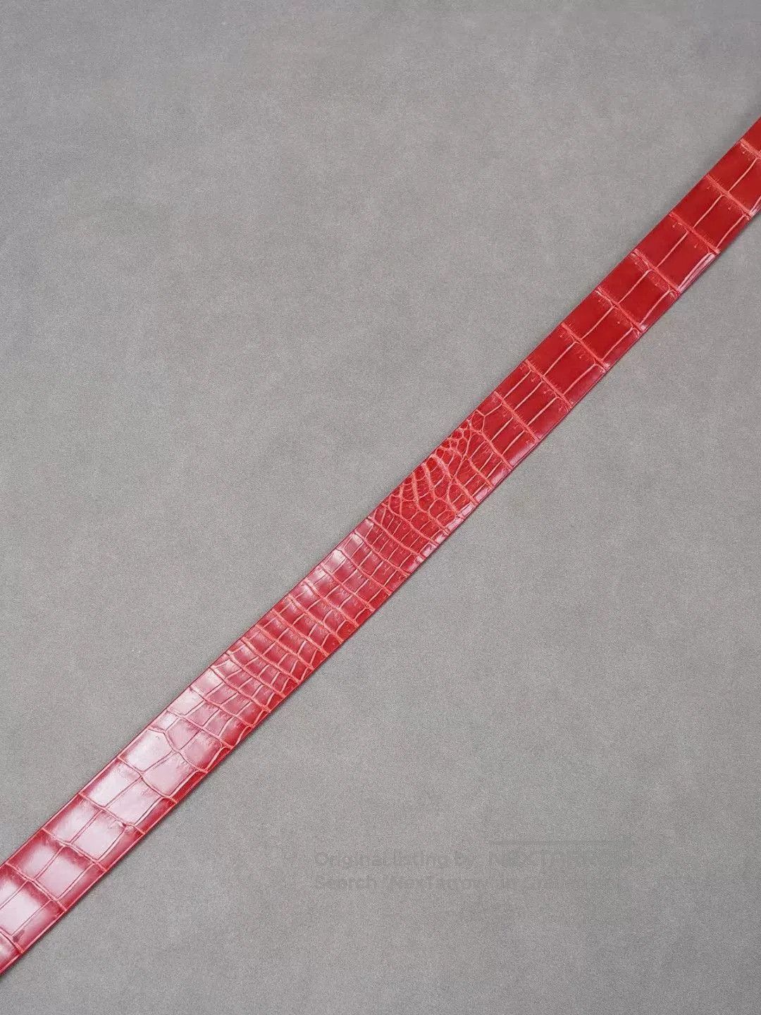Zilli ZILLI Red Fish Skin Belt 105cm. Size ONE SIZE - 5 Thumbnail