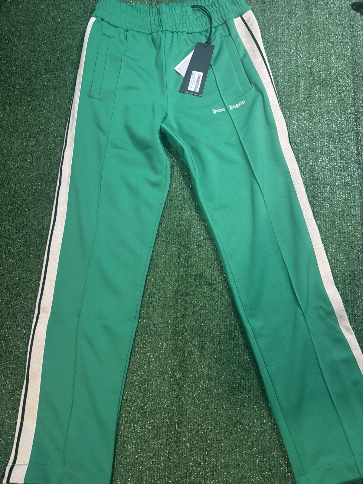 Palm Angels Palm Angels Track Pants Green Size US 36 / EU 52 - 1 Thumbnail