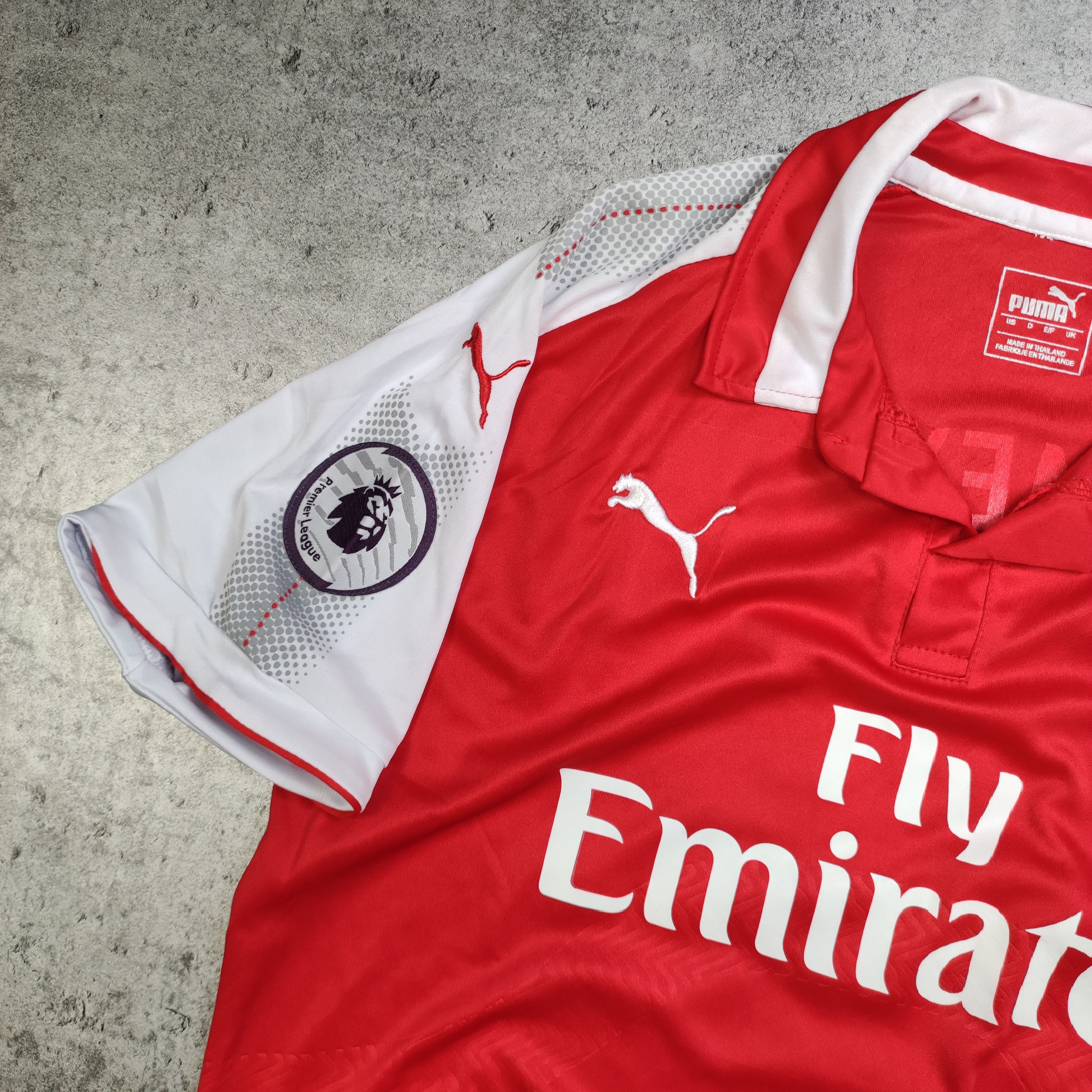 Vintage Arsenal London Puma Football Longsleeve #14 Aubameyang Kit Size US M / EU 48-50 / 2 - 5 Thumbnail