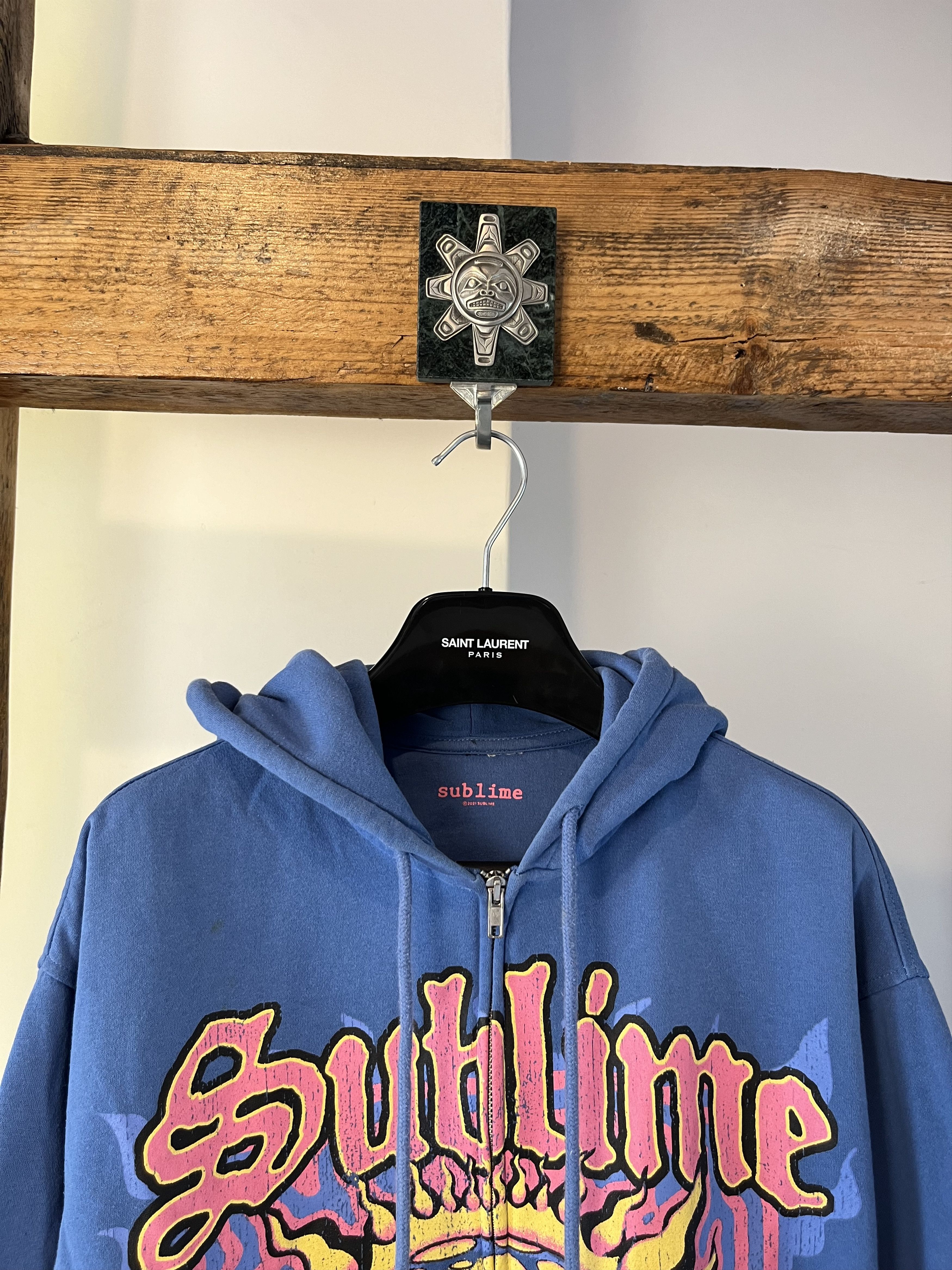 Band Tees × Sublime × Vintage ☀️ Sublime Boxy Graphic Sweatshirt Hoodie Size US S / EU 44-46 / 1 - 2 Thumbnail